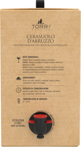 Alternative view of Cerasuolo d'Abruzzo DOC in Bag in Box 5L