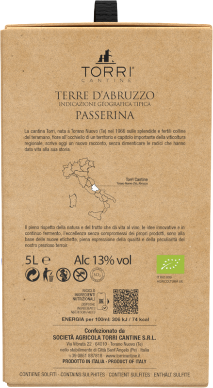 Passerina IGT Terre d'Abruzzo in Bag in Box 5L - immagine 3