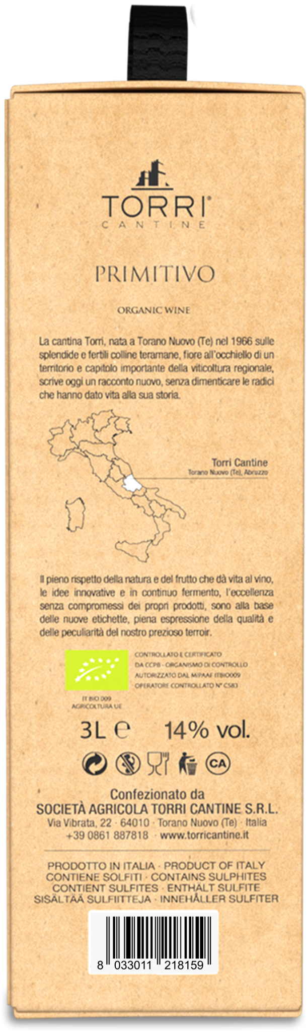 Primitivo in Bag in Box 3L - immagine 3