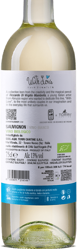 Alternative view of With Love - Culo & Camicia - Sauvignon 0.75L