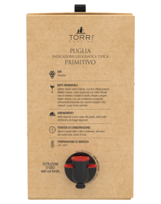 Alternative view of Primitivo in Bag in Box 5L
